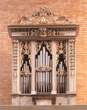 s. Maria della visitazione, in Baggiovara, Italy Domenico Traeri organbuilder